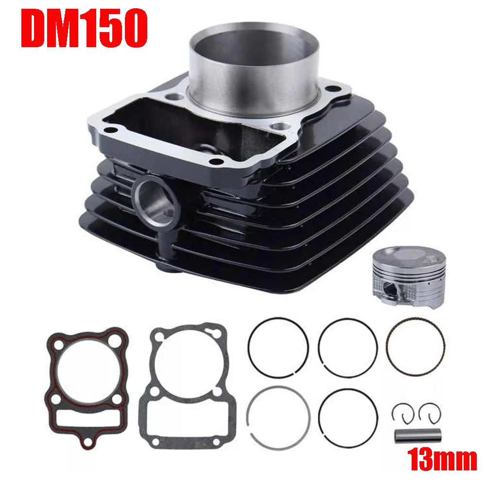 Motorycle Cylinder Kit for Loncin Italika Honda AKT FT150 09 150Z DM150 DT150 RC150 FORZA150 AKT150 Pin 13mm With Piston Ring
Motorycle Cylinder Kit for Loncin Italika Honda AKT FT150 09 150Z DM150 DT150 RC150 FORZA150 AKT150 Pin 13mm With Piston Ring