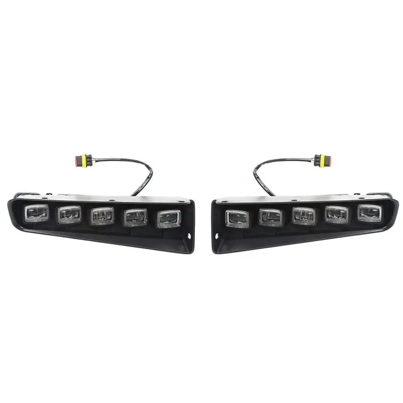 Practical LED Fog Lights Assembly For Ford Bronco 2021-2023 2/4-Door, Bumper Fog Lights Daytime Running Lights Replacement Acces
Practical LED Fog Lights Assembly For Ford Bronco 2021-2023 2/4-Door, Bumper Fog Lights Daytime Running Lights Replacement Acces