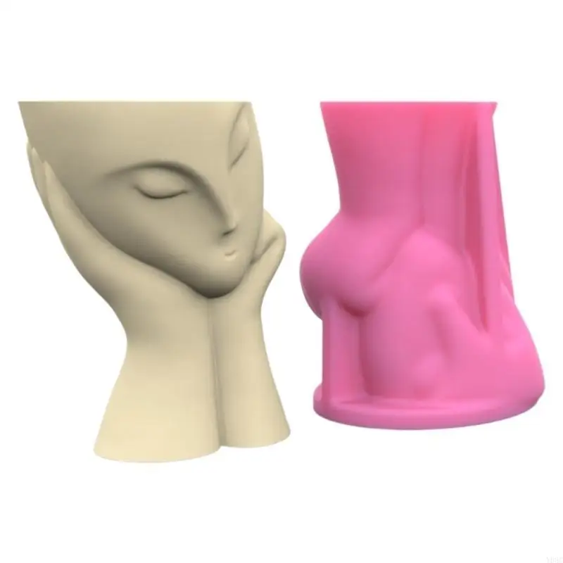 Y08C Nonstick Unique Face Girl Pen Holder Mold Flower Pot Silicone Mold DIY Crafts Ornament Tool DIY Planter Mold
Y08C Nonstick Unique Face Girl Pen Holder Mold Flower Pot Silicone Mold DIY Crafts Ornament Tool DIY Planter Mold