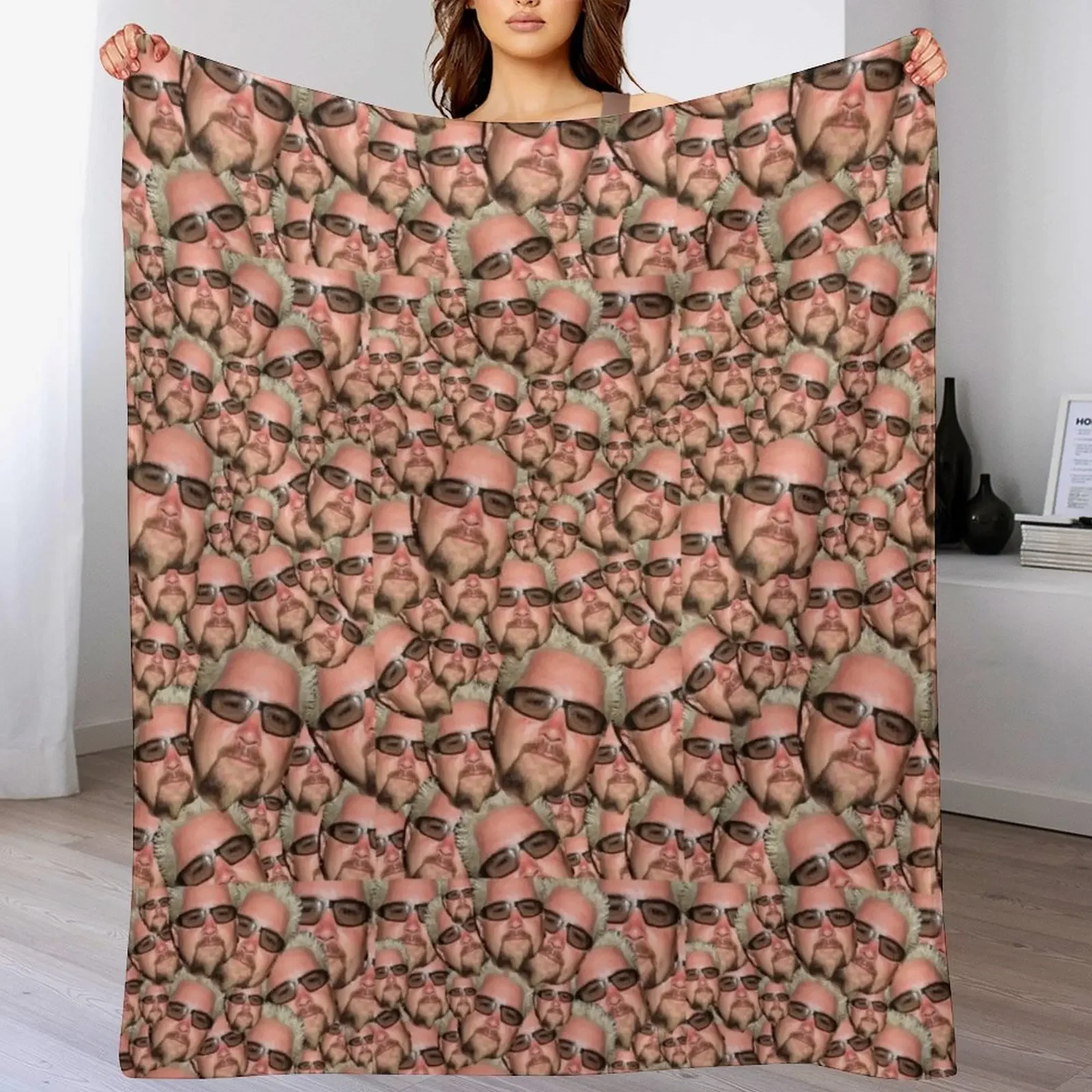 Guy Fieri Face Throw Blanket Cozy Warm Blanket for Bed Room Decor
Guy Fieri Face Throw Blanket Cozy Warm Blanket for Bed Room Decor