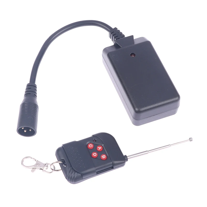 Portable 3 Pins XLR Wireless Remote Control Receiver for Smoke Fog Machine DJ Stage Controller Receptor Fogging 400W 900 1500W
Portable 3 Pins XLR Wireless Remote Control Receiver for Smoke Fog Machine DJ Stage Controller Receptor Fogging 400W 900 1500W