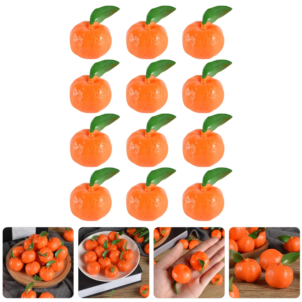12 Pcs Decor Toy Orange Model Decorative for Home Tangerine 400X300X300CM Fruit Fake Scene Adornment
12 Pcs Decor Toy Orange Model Decorative for Home Tangerine 400X300X300CM Fruit Fake Scene Adornment