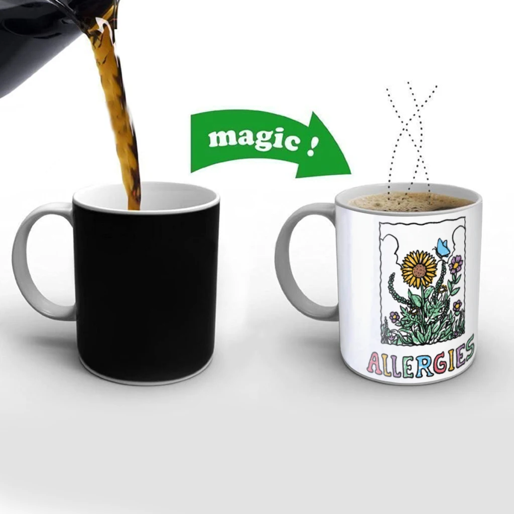Allergies Creativity Change Color Chang mug Ceramic mug Hot Coffee Cup Breakfast Cup Mug Friend Gift
Allergies Creativity Change Color Chang mug Ceramic mug Hot Coffee Cup Breakfast Cup Mug Friend Gift