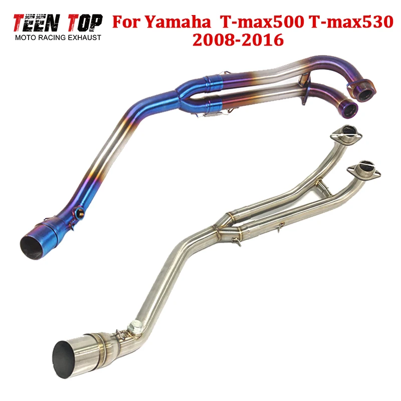 Motorbike Exhaust Pipe For Yamaha Tmax500 Tmax530 Front Link Pipe Tmax 500 530 Exhaust Header 304SUS Fit 51mm Silencer Muffler
Motorbike Exhaust Pipe For Yamaha Tmax500 Tmax530 Front Link Pipe Tmax 500 530 Exhaust Header 304SUS Fit 51mm Silencer Muffler