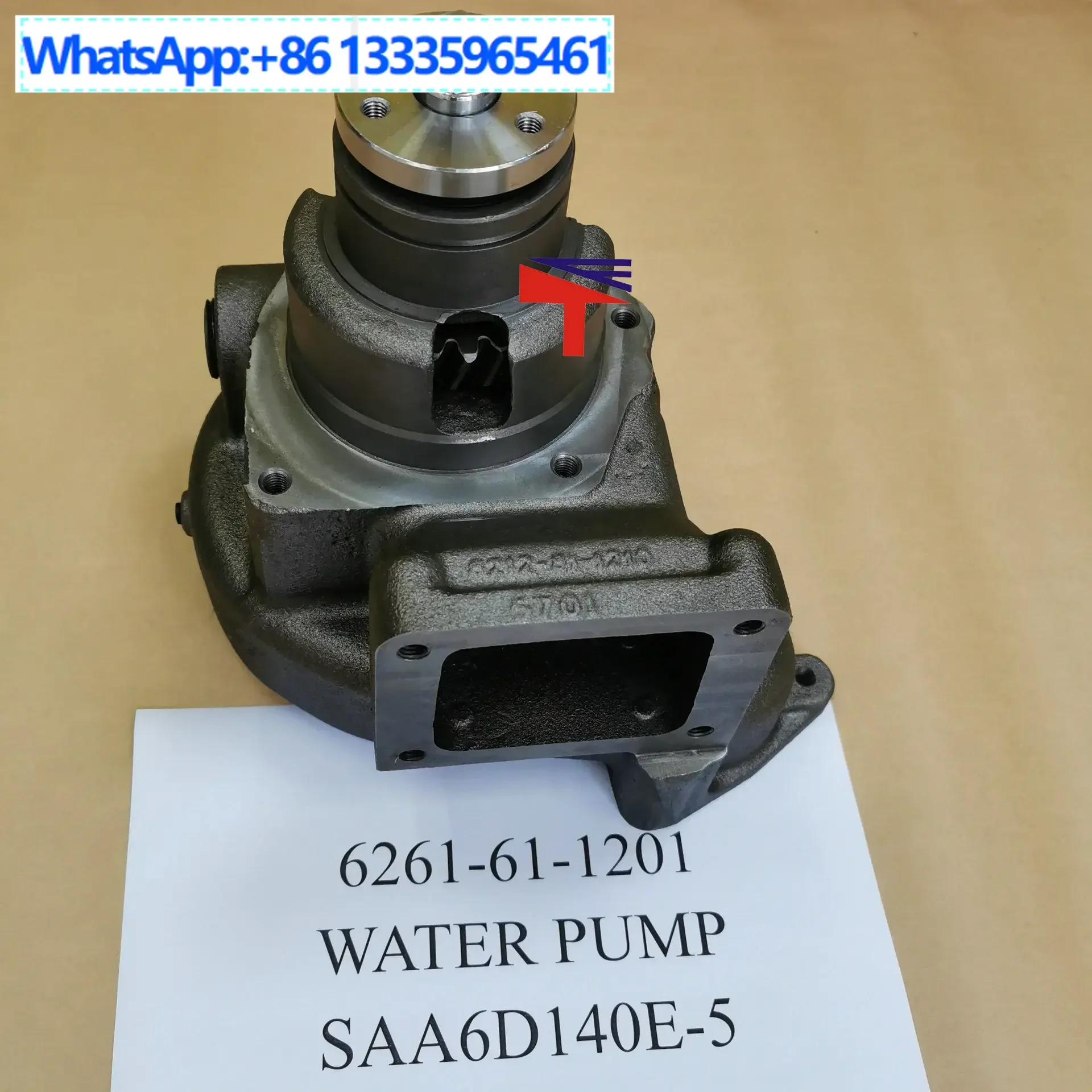 Supply engineering machinery parts 6261-61-1201 pump for S6D140E-5 engine parts
Supply engineering machinery parts 6261-61-1201 pump for S6D140E-5 engine parts