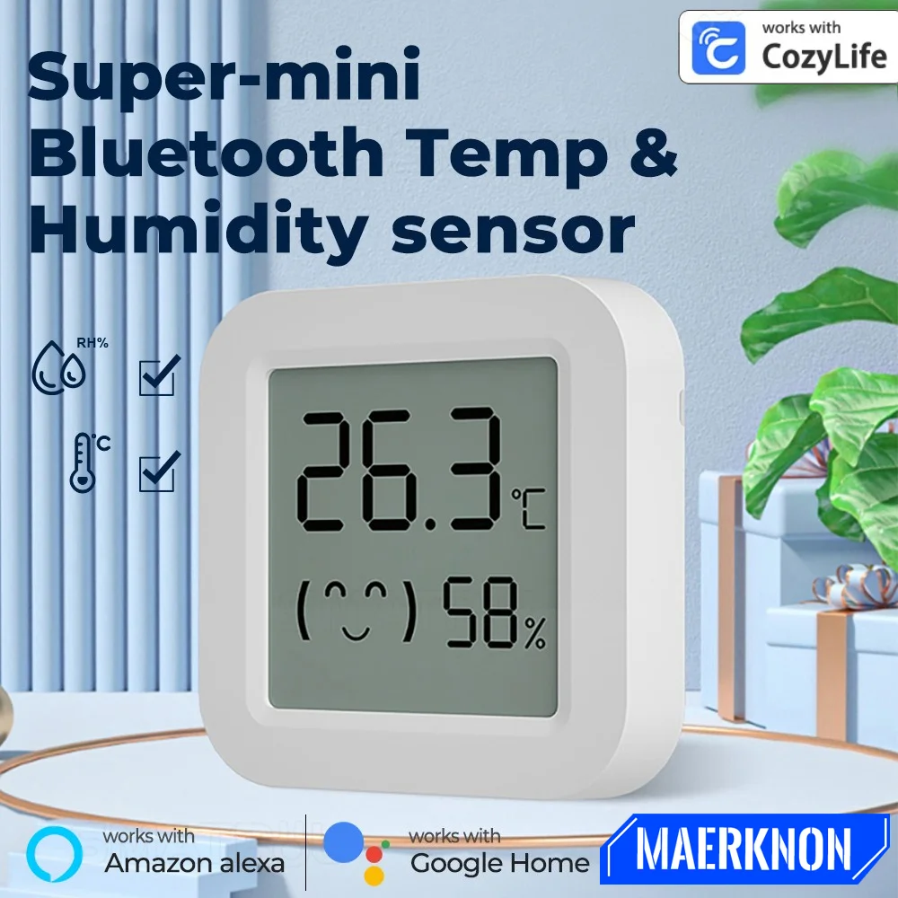 Upgrade Temperature and Humidity Sensor Voice/APP Remote Control Monitor Mini Bluetooth Digital Display Household Accessories
Upgrade Temperature and Humidity Sensor Voice/APP Remote Control Monitor Mini Bluetooth Digital Display Household Accessories