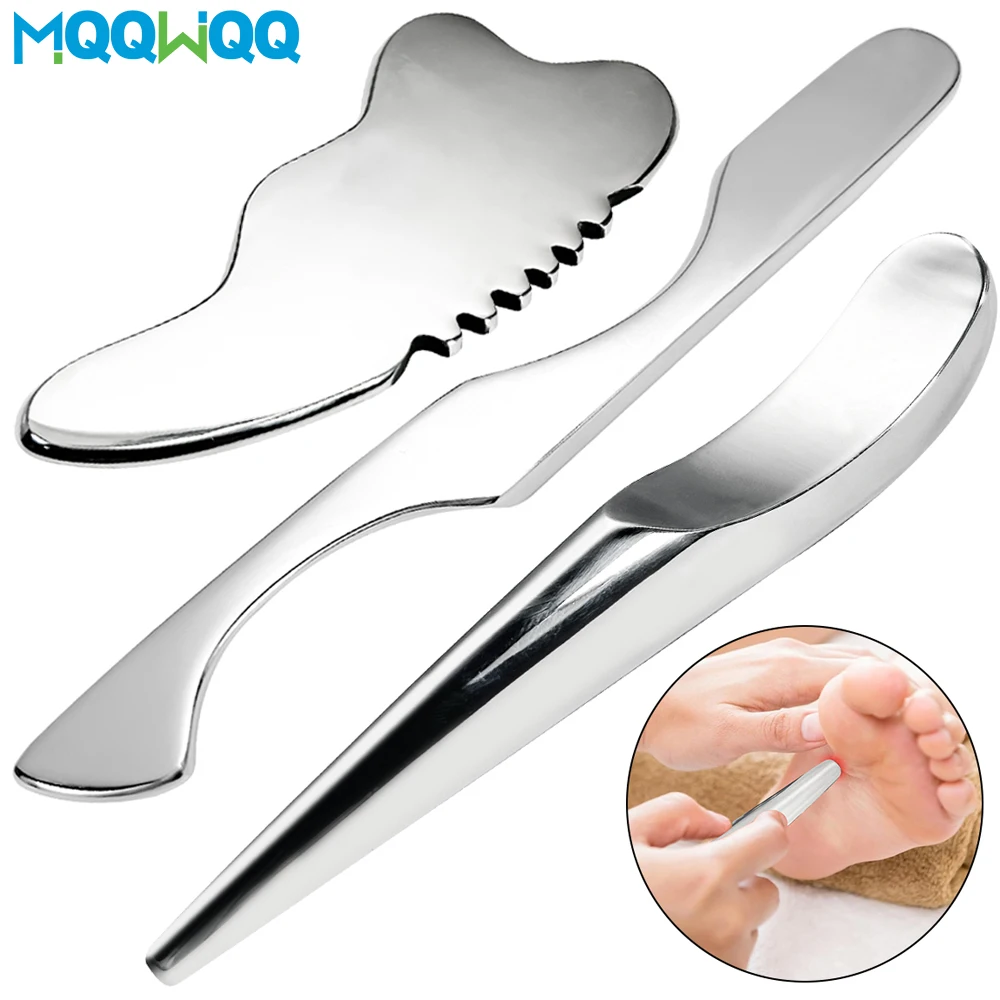 1PCS Stainless Steel Muscle Scraper Tools, Stainless Steel Massage Stick, Derma Edge & GuaSha Massage Scraper Tool Relax Muscles
1PCS Stainless Steel Muscle Scraper Tools, Stainless Steel Massage Stick, Derma Edge & GuaSha Massage Scraper Tool Relax Muscles
