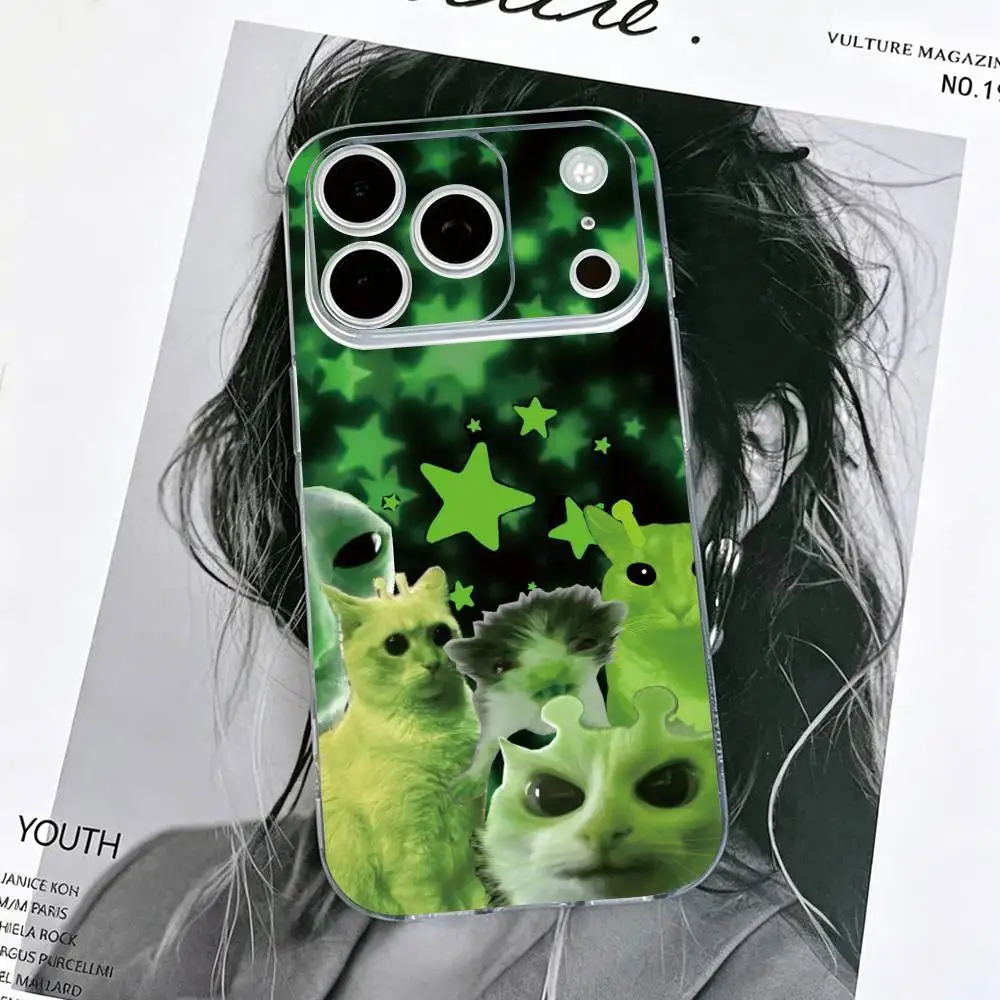 A-alien cue cat Phone Case For iPhone 17 16 15 14 13 12 11 Mini Pro Max Plus Transparent Cover
A-alien cue cat Phone Case For iPhone 17 16 15 14 13 12 11 Mini Pro Max Plus Transparent Cover