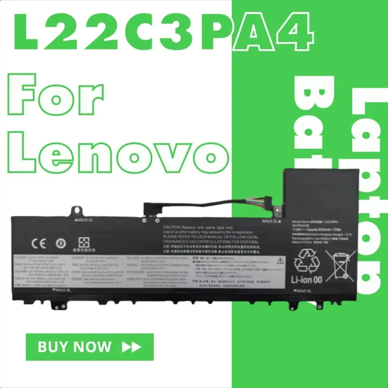 For Lenovo Xiaoxin 14 IRL8/IAH8/ABR8 2023 L22M3PA4 L22C3PA4 Laptop Battery
For Lenovo Xiaoxin 14 IRL8/IAH8/ABR8 2023 L22M3PA4 L22C3PA4 Laptop Battery