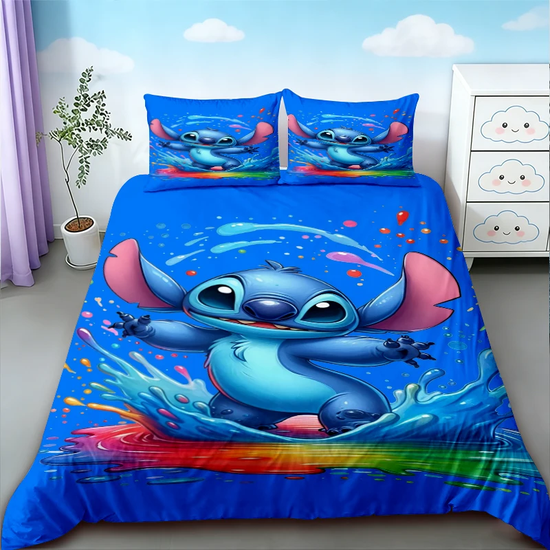 Cartoon Stitch 3pcs Duvet Cover Quilt Cover Bedding Set Queen King Twin Size for Children Bedroom Decor Birthday Gifts
Cartoon Stitch 3pcs Duvet Cover Quilt Cover Bedding Set Queen King Twin Size for Children Bedroom Decor Birthday Gifts
