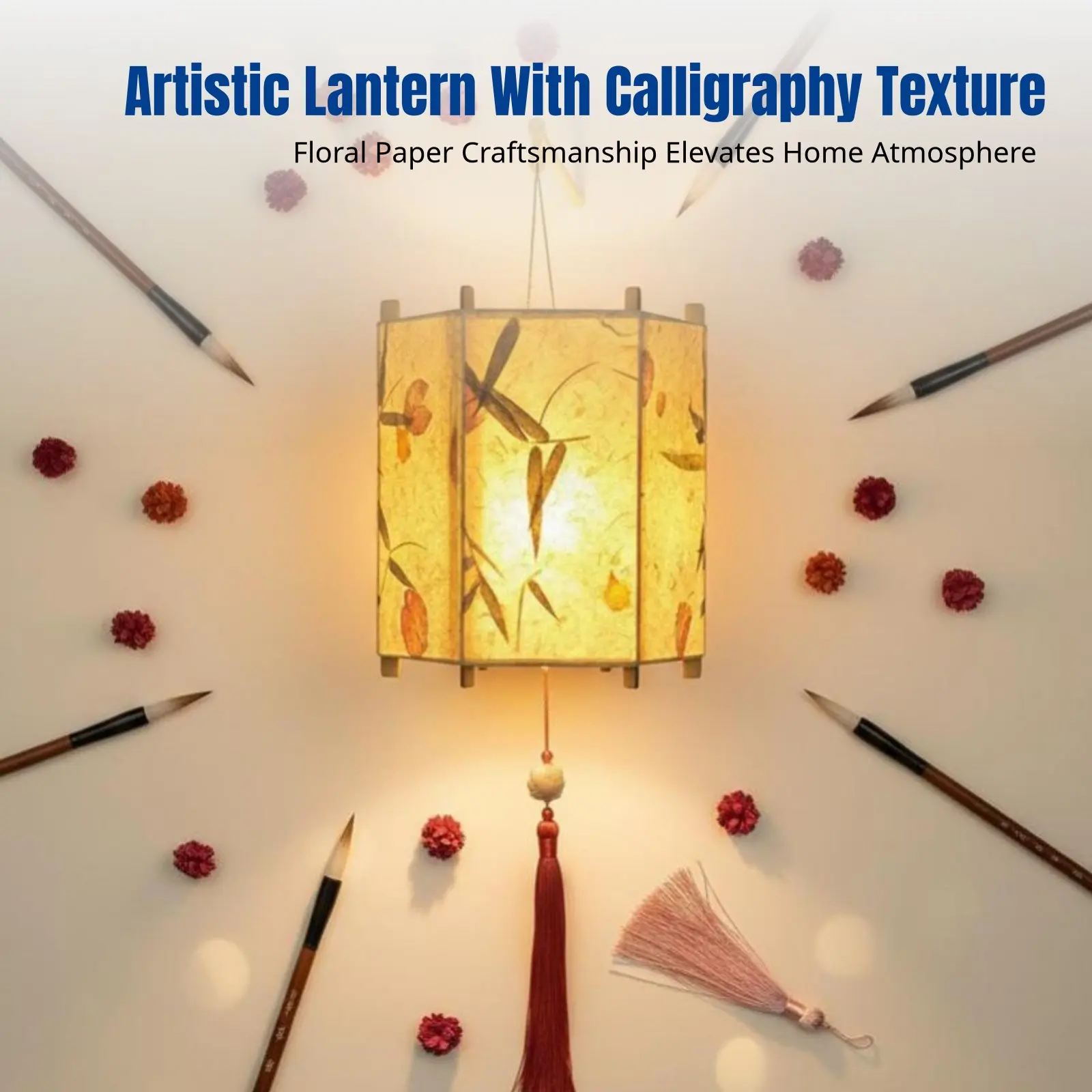 DIY Lantern Kit, Flower Lantern, Chinese Calligraphy, Handmade Paper, Children's Handheld, Holiday
DIY Lantern Kit, Flower Lantern, Chinese Calligraphy, Handmade Paper, Children's Handheld, Holiday