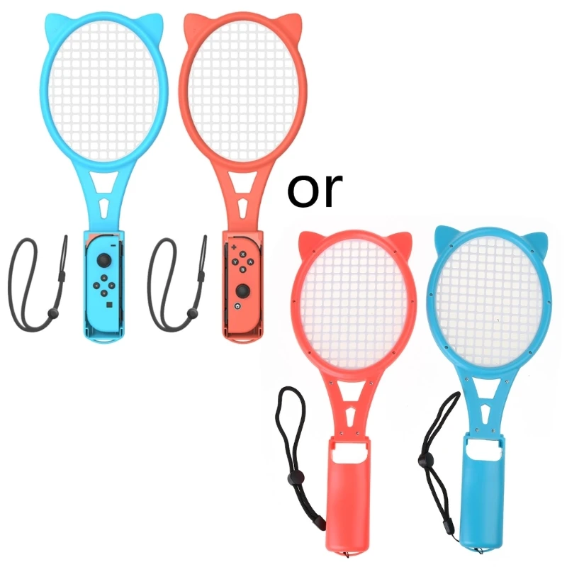 1 Pair Tennis Rackets Controller Grip Handle for SWITCH OLED for MARIO Tennis Aces Sports Game Accessory
1 Pair Tennis Rackets Controller Grip Handle for SWITCH OLED for MARIO Tennis Aces Sports Game Accessory
