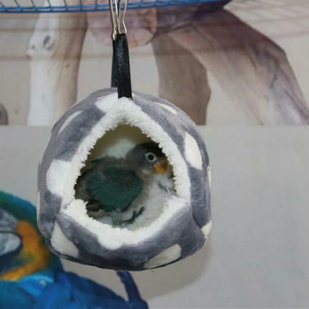 Warm Fleece Pet Bed Hammock House For Squirrel Hedgehog Hamster Chinchilla Parrot Winter Warmth Grey L Size Cozy Nest Shelter
Warm Fleece Pet Bed Hammock House For Squirrel Hedgehog Hamster Chinchilla Parrot Winter Warmth Grey L Size Cozy Nest Shelter