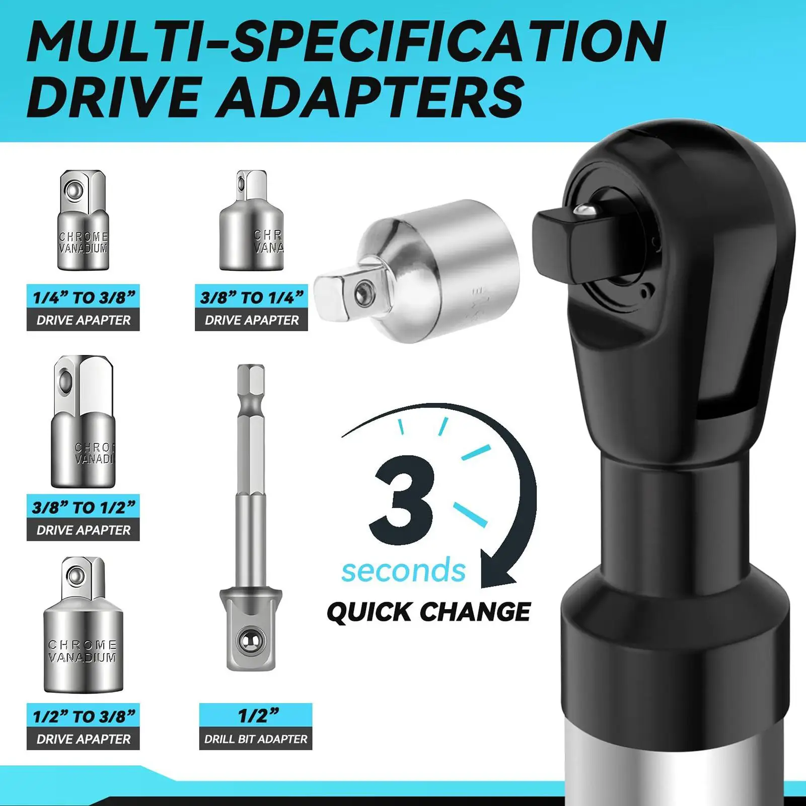 Офсетный ключ, прямоугольная дрель, аксессуары, плотные помесы, торцевая головка, удлинитель с храповым механизмом для автомобильной домашней мебели, промышленной промышленности
Офсетный ключ, прямоугольная дрель, аксессуары, плотные помесы, торцевая головка, удлинитель с храповым механизмом для автомобильной домашней мебели, промышленной промышленности