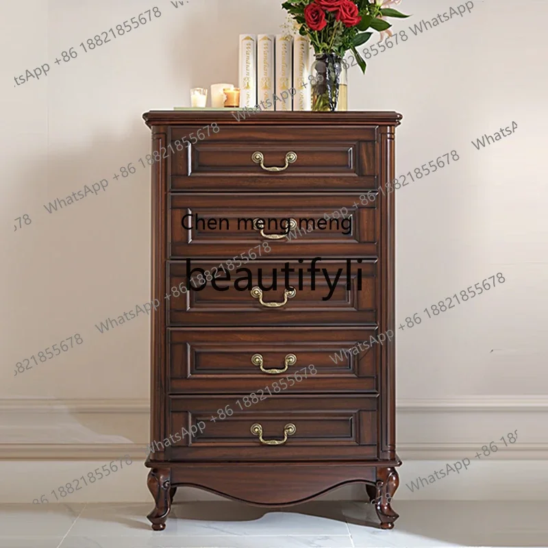 K182American solid wood classic retro chest of drawers American drawer bedroom storage
K182American solid wood classic retro chest of drawers American drawer bedroom storage