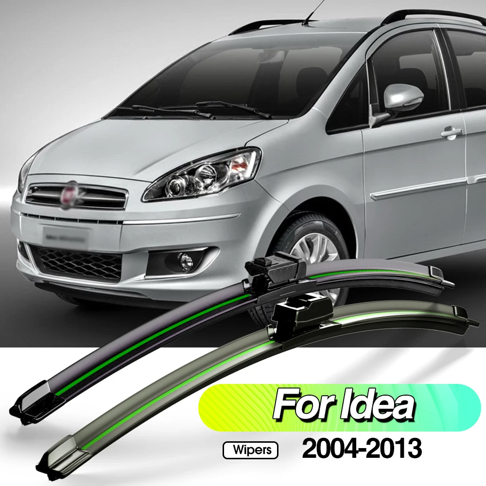 For Fiat Idea 2004-2013 2pcs Front Windshield Wiper Blades Windscreen Window Accessories 2005 2006 2007 2008 2009 2010 2011 2012
For Fiat Idea 2004-2013 2pcs Front Windshield Wiper Blades Windscreen Window Accessories 2005 2006 2007 2008 2009 2010 2011 2012