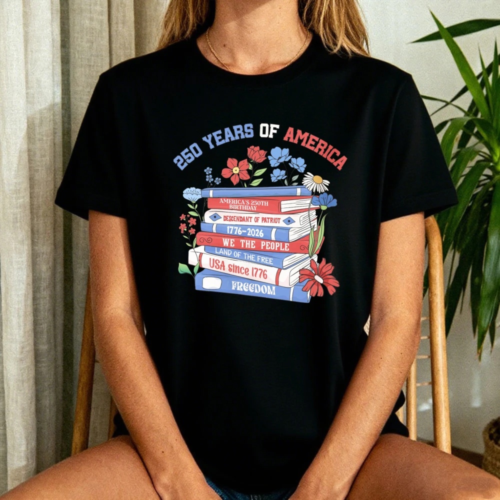 America 250th Anniversary Book Lover Shirt Patriotic 4th of July T-Shirt Patriotic Gifts USA Independence Day TShirt Women Tops
America 250th Anniversary Book Lover Shirt Patriotic 4th of July T-Shirt Patriotic Gifts USA Independence Day TShirt Women Tops