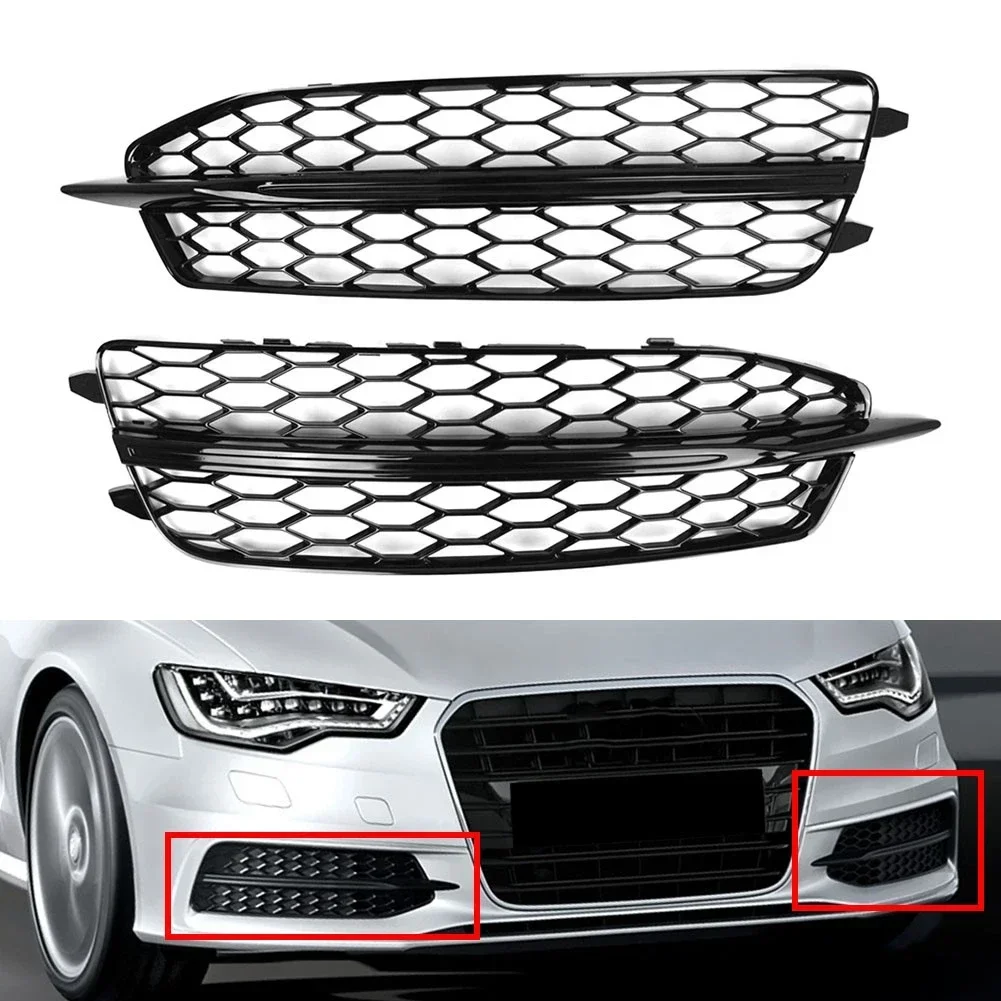For Audi A6 C7 S Line 2011-2014 Honeycomb Hex Fog Light Bezel Grill Front Bumper Fog Light Grille Cover 4G0807681D 4G0807682D
For Audi A6 C7 S Line 2011-2014 Honeycomb Hex Fog Light Bezel Grill Front Bumper Fog Light Grille Cover 4G0807681D 4G0807682D