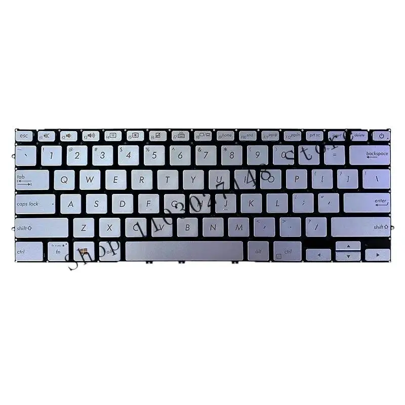 Новая американская клавиатура для ноутбука Asus Zenbook S13 UX392 UX392FN с подсветкой #
Новая американская клавиатура для ноутбука Asus Zenbook S13 UX392 UX392FN с подсветкой #
