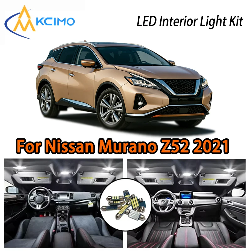 For Nissan Murano Z52 2021 LED Interior Lights, Two Colors Choice, Easy Install Car Atmosphere Lamp
For Nissan Murano Z52 2021 LED Interior Lights, Two Colors Choice, Easy Install Car Atmosphere Lamp