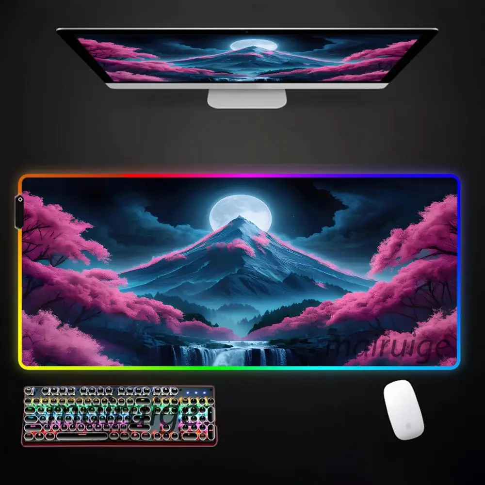 Коврик для мыши Landscape Art XXL RGB игровой коврик для мыши Аксессуары для геймеров Большие коврики для мыши со светодиодной подсветкой Коврики для ПК Компьютерный стол с подсветкой
Коврик для мыши Landscape Art XXL RGB игровой коврик для мыши Аксессуары для геймеров Большие коврики для мыши со светодиодной подсветкой Коврики для ПК Компьютерный стол с подсветкой