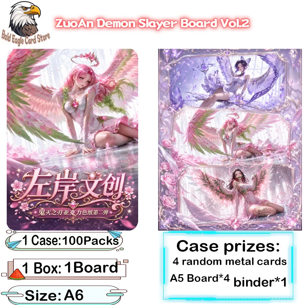 Wholesale 2026 New ZuoAn Demon Slayer Board Vol.2 Waifu Card Premium Anime Character Collectible Cards Fan Gifts Limited Edition
Wholesale 2026 New ZuoAn Demon Slayer Board Vol.2 Waifu Card Premium Anime Character Collectible Cards Fan Gifts Limited Edition