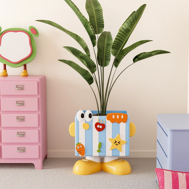 Dopamine Living Room Floor Flower Pot Ornaments Home Decorations TV Cabinet Next To The Sofa Coffee Table
Dopamine Living Room Floor Flower Pot Ornaments Home Decorations TV Cabinet Next To The Sofa Coffee Table