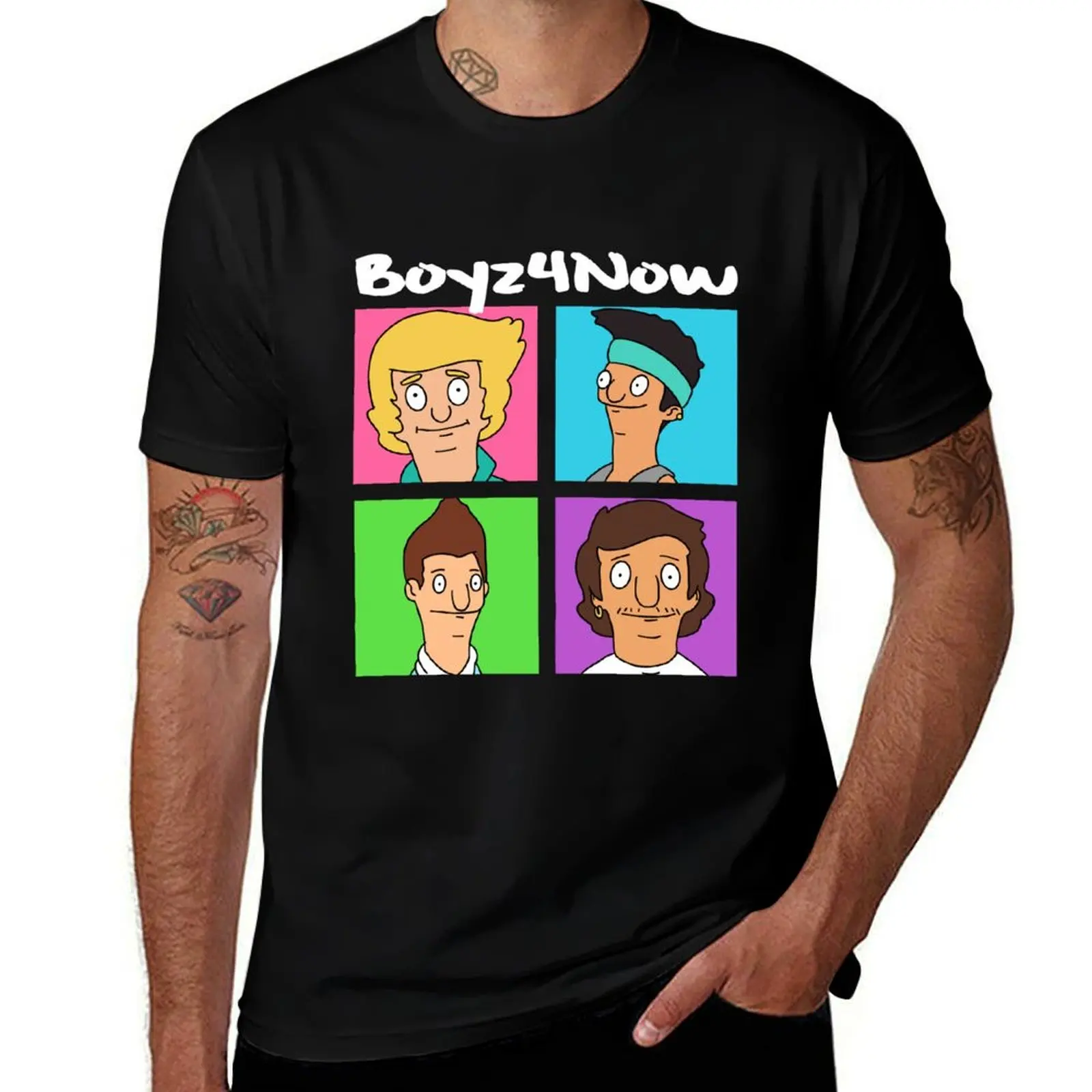 Boyz 4 Now T-Shirt customs animal prinfor boys fashion shirts anime cotton t shirt men
Boyz 4 Now T-Shirt customs animal prinfor boys fashion shirts anime cotton t shirt men
