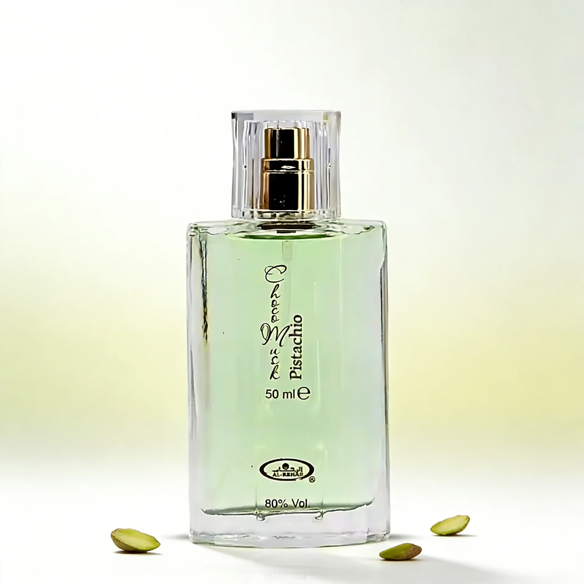 Al Rehab Choco Musk Pistachio Unisex Eau de Parfum - Creamy Pistachio & Chocolate Fragrance, Perfect Gift for All.
Al Rehab Choco Musk Pistachio Unisex Eau de Parfum - Creamy Pistachio & Chocolate Fragrance, Perfect Gift for All.