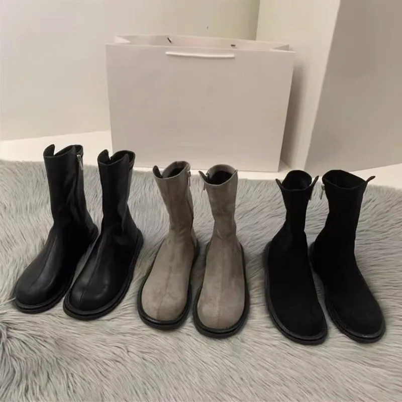 2025 New Autumn Genuine Leather Ankle Boots Pointed Toe Women Boots Retro Short Boots Women Shoes Winter Retro Chelsea Boots 40
2025 New Autumn Genuine Leather Ankle Boots Pointed Toe Women Boots Retro Short Boots Women Shoes Winter Retro Chelsea Boots 40