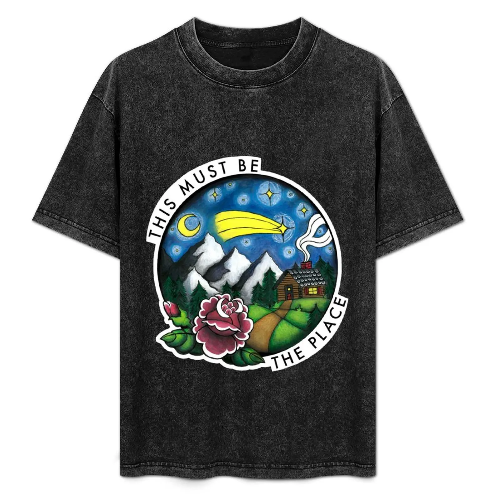 THIS MUST BE THE PLACE T-Shirt Work Outdoor T-Shirt for Men
THIS MUST BE THE PLACE T-Shirt Work Outdoor T-Shirt for Men