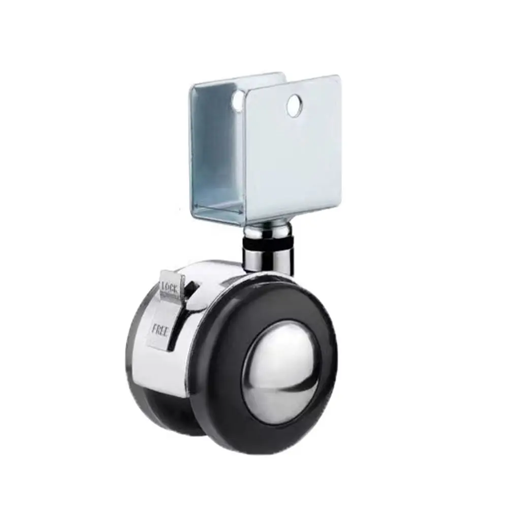 Hardware Soft Rubber Furniture Casters Wheels Moving Household Universal wheel Universal Swivel Caster For Cabinet
Hardware Soft Rubber Furniture Casters Wheels Moving Household Universal wheel Universal Swivel Caster For Cabinet