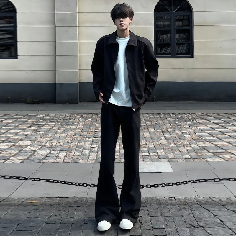 Мужские повседневные брюки Cleanfit прямого кроя, облегающие, в стиле High Street, для весны и осени
Мужские повседневные брюки Cleanfit прямого кроя, облегающие, в стиле High Street, для весны и осени