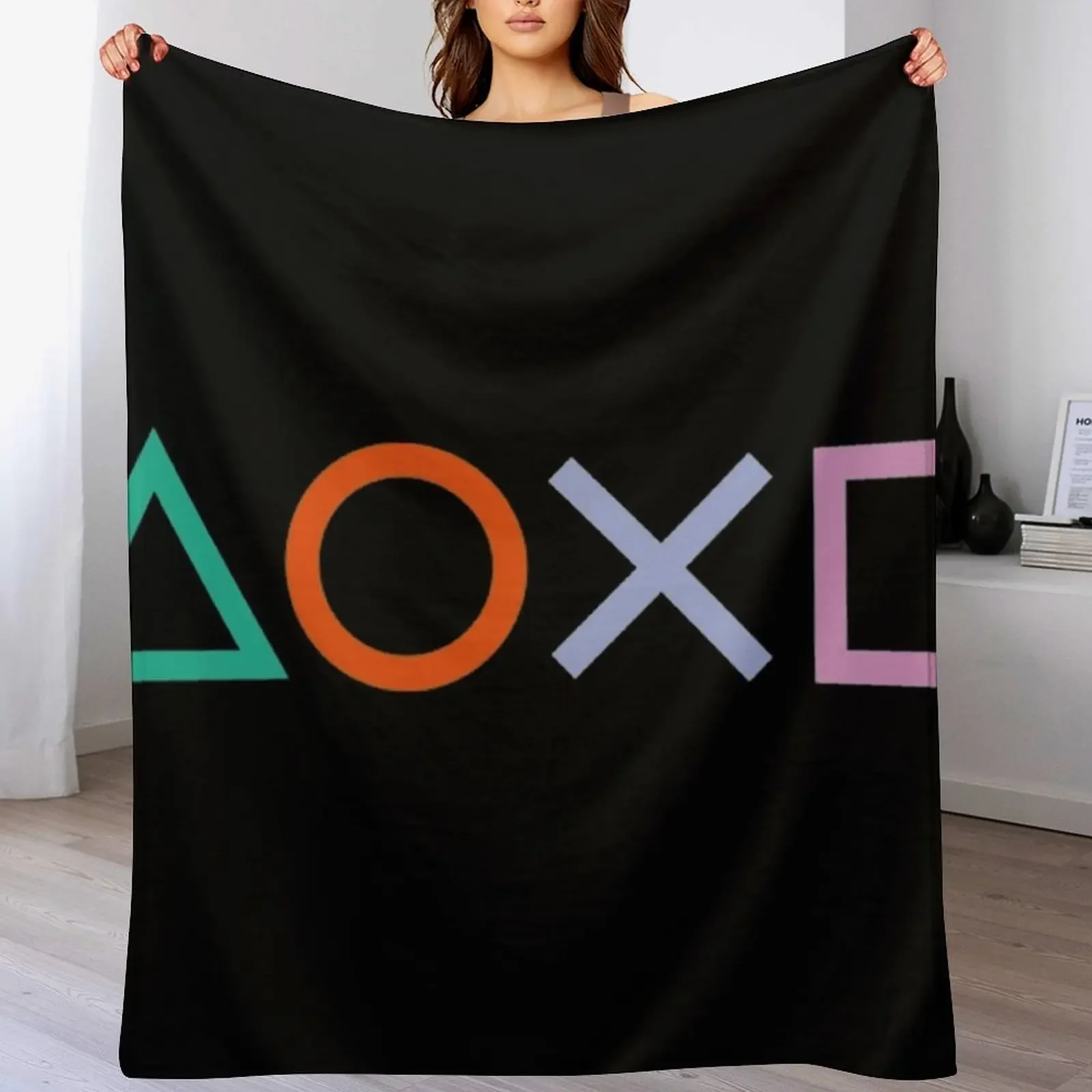 PS Buttons Throw Blanket decorative Soft Plush Plaid christmas gifts Thermal Blankets
PS Buttons Throw Blanket decorative Soft Plush Plaid christmas gifts Thermal Blankets