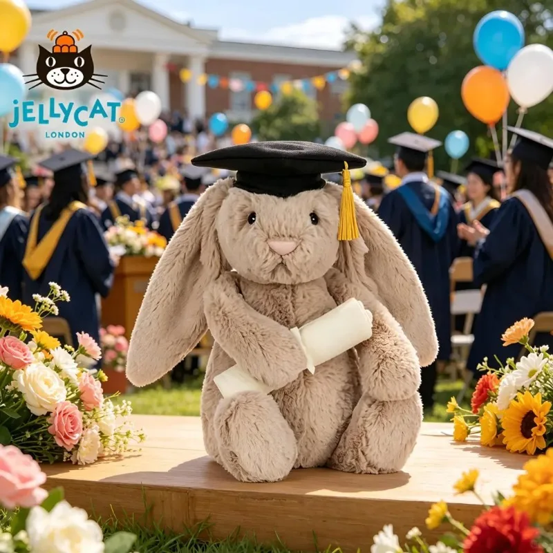 Мягкая игрушка Kawaii Jellycat Bashful Bunny Graduation: милый плюшевый кролик, подарок на день рождения
Мягкая игрушка Kawaii Jellycat Bashful Bunny Graduation: милый плюшевый кролик, подарок на день рождения