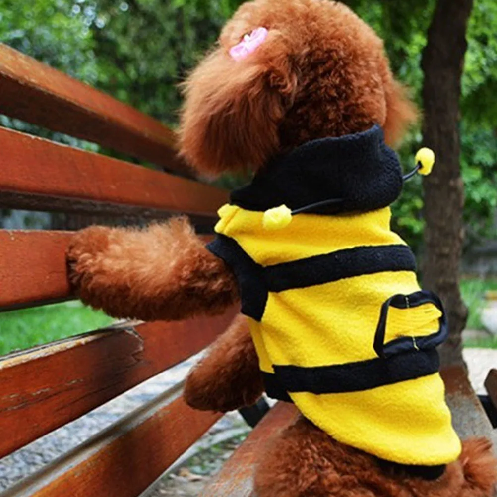 Pet Bee Transformed Outfit Supplies Clothes Pets Costume Puppy Toddler Halloween Kitten Dog Apparel Coat Photography Prop
Pet Bee Transformed Outfit Supplies Clothes Pets Costume Puppy Toddler Halloween Kitten Dog Apparel Coat Photography Prop