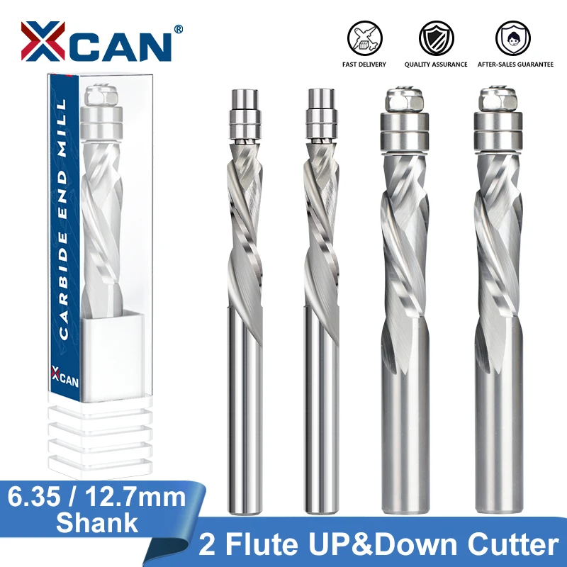 Фреза XCAN 1/4 дюйма 1/2 дюйма, направляющая фреза с подшипником хвостовика, фреза для деревообрабатывающего инструмента, твердосплавная концевая фреза 
Фреза XCAN 1/4 дюйма 1/2 дюйма, направляющая фреза с подшипником хвостовика, фреза для деревообрабатывающего инструмента, твердосплавная концевая фреза