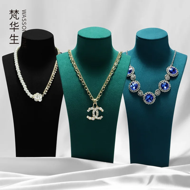 High end portrait Necklace Display Rack model neck jewelry display rack window jewelry display ornaments
High end portrait Necklace Display Rack model neck jewelry display rack window jewelry display ornaments