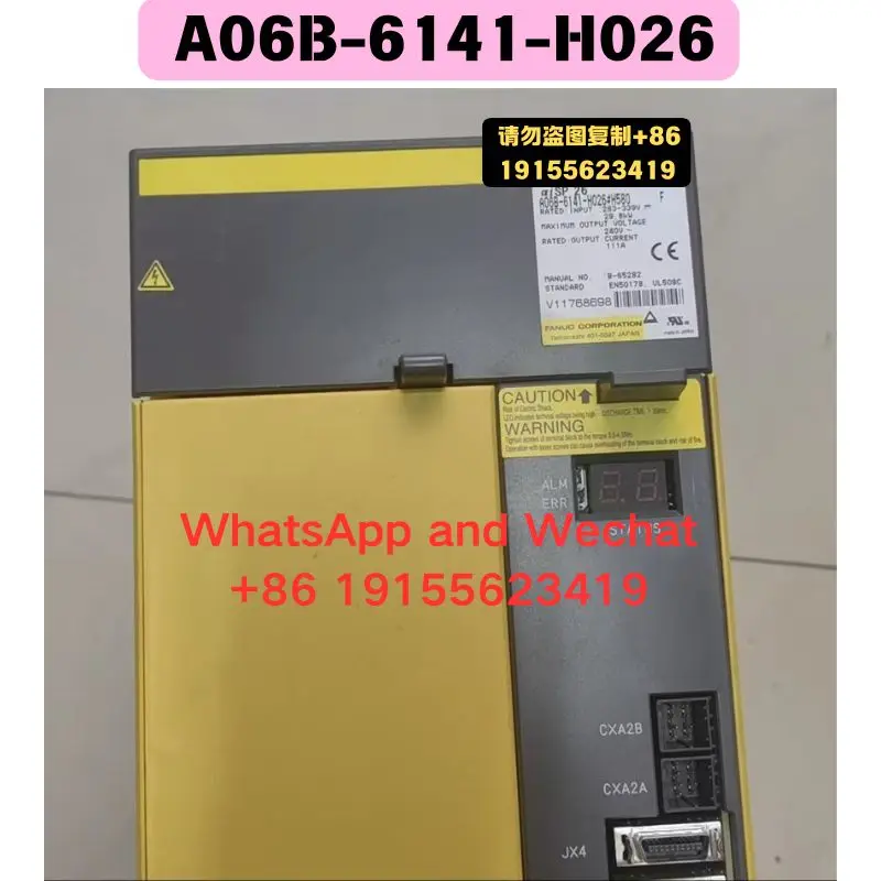 Б/у оригинальные разобранные детали A06B-6141-H026. Функциональный тест драйвера пройден. Быстрая доставка.
Б/у оригинальные разобранные детали A06B-6141-H026. Функциональный тест драйвера пройден. Быстрая доставка.