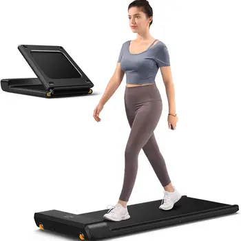Walking Pad Folding Treadmill, 300 lbs Capacity Walking Pad Smart Walk Slim Foldable Exercise Fitness Equipmen