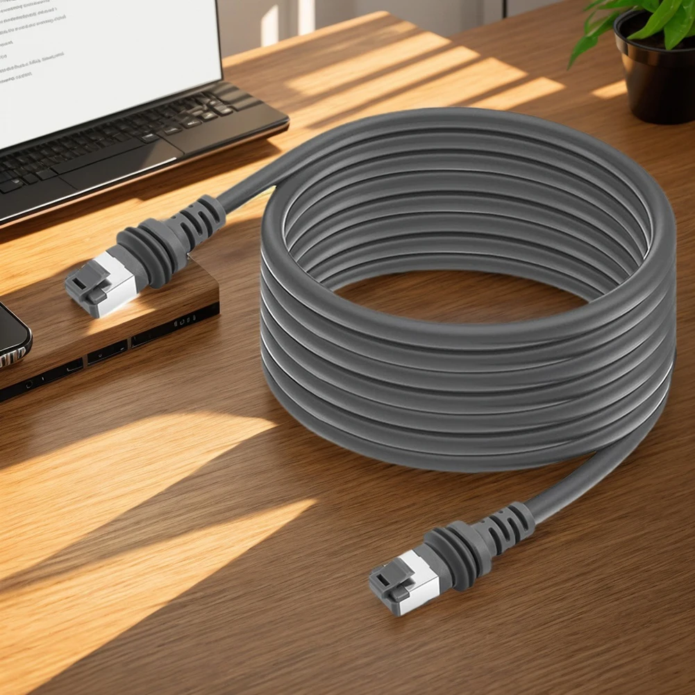 Стандартный интернет-кабель V3 2000 Мбит/с для Starlink Gen 3 Ethernet-кабеля Сменный удлинительный кабель 30-150 футов с разъемом RJ45
Стандартный интернет-кабель V3 2000 Мбит/с для Starlink Gen 3 Ethernet-кабеля Сменный удлинительный кабель 30-150 футов с разъемом RJ45