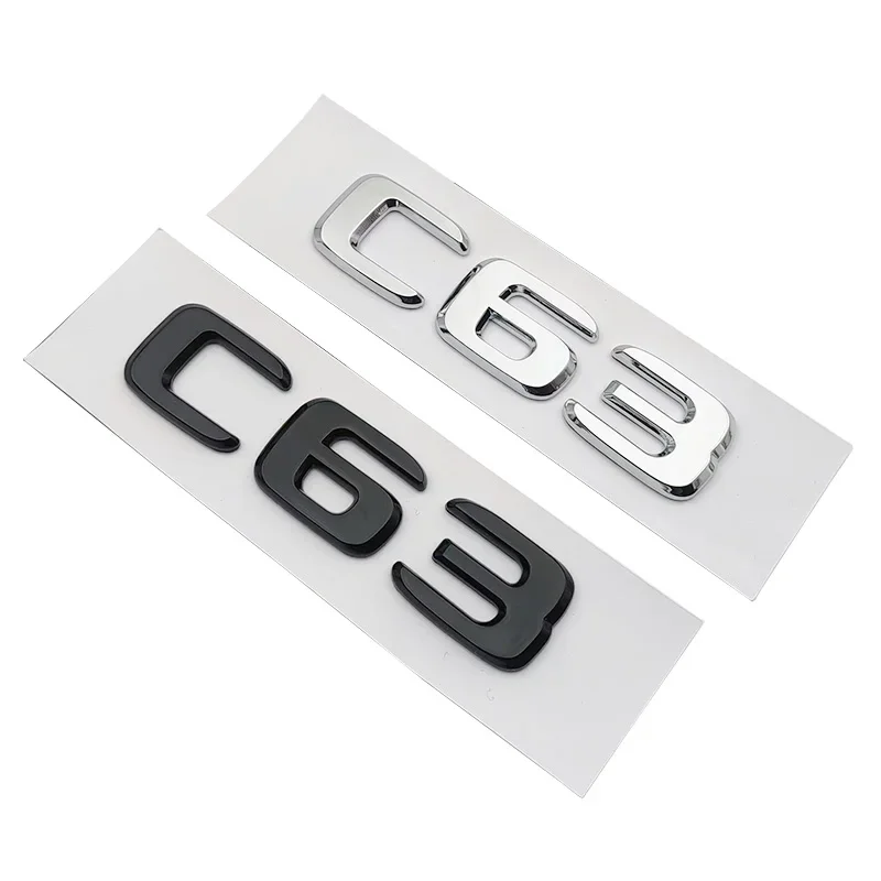 3d ABS Chrome Black Logo C63 Emblem Letters Sticker Nameplate Car Trunk Badge Decal For Mercedes Benz C63 AMG W205 Accessories
3d ABS Chrome Black Logo C63 Emblem Letters Sticker Nameplate Car Trunk Badge Decal For Mercedes Benz C63 AMG W205 Accessories