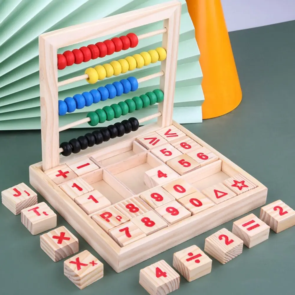 Creative Abacus for Montessori Wooden Early Math Learning Colorful Beads Intelligence Development Learning Mathematics Tool
Creative Abacus for Montessori Wooden Early Math Learning Colorful Beads Intelligence Development Learning Mathematics Tool