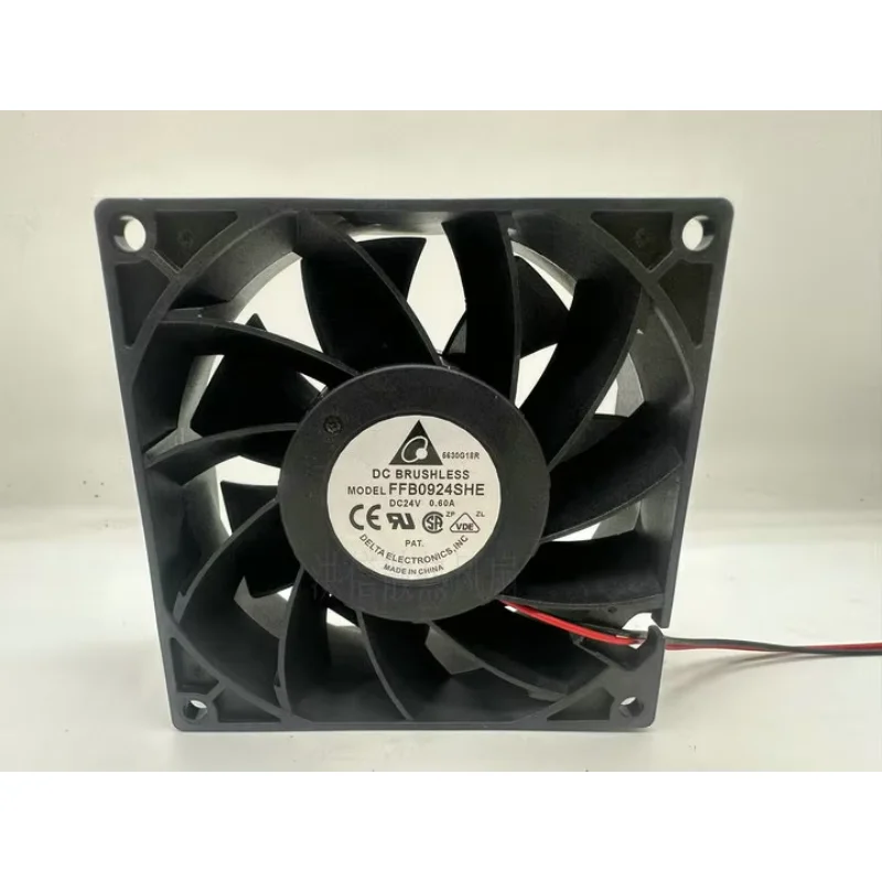 Delta Electronics FFB0924SHE DC 24 В 0,60 А 92x92x38 мм 2-проводной охлаждающий вентилятор для сервера
Delta Electronics FFB0924SHE DC 24 В 0,60 А 92x92x38 мм 2-проводной охлаждающий вентилятор для сервера