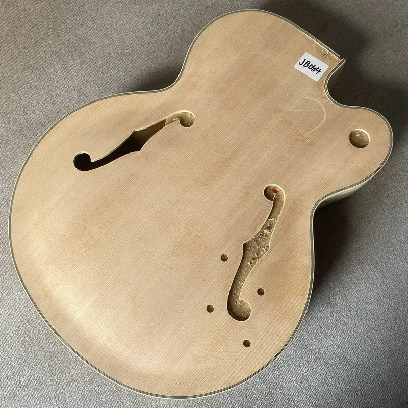 JB084 Original and Genuine EPI Jazz Electric Guitar Body Hollow Body Double F-hole Unfinished No Paints for DIY Uncut
JB084 Original and Genuine EPI Jazz Electric Guitar Body Hollow Body Double F-hole Unfinished No Paints for DIY Uncut