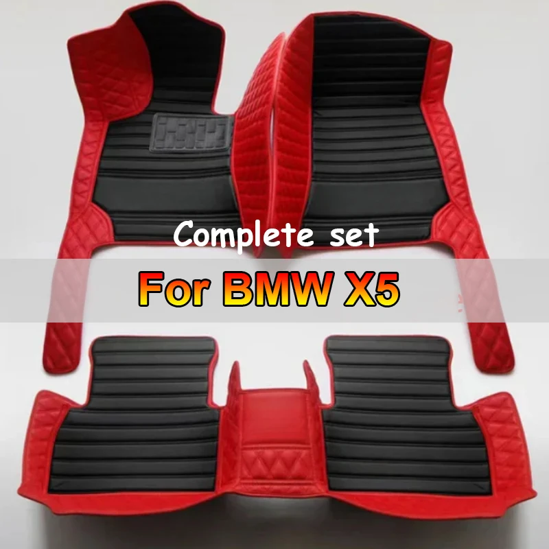 Custom Car Floor Mat for BMW X5 E53 1999-2006 E70 F15 G05 2018-2023 IX 2023 Interior Details Accessories Artificial Leather
Custom Car Floor Mat for BMW X5 E53 1999-2006 E70 F15 G05 2018-2023 IX 2023 Interior Details Accessories Artificial Leather