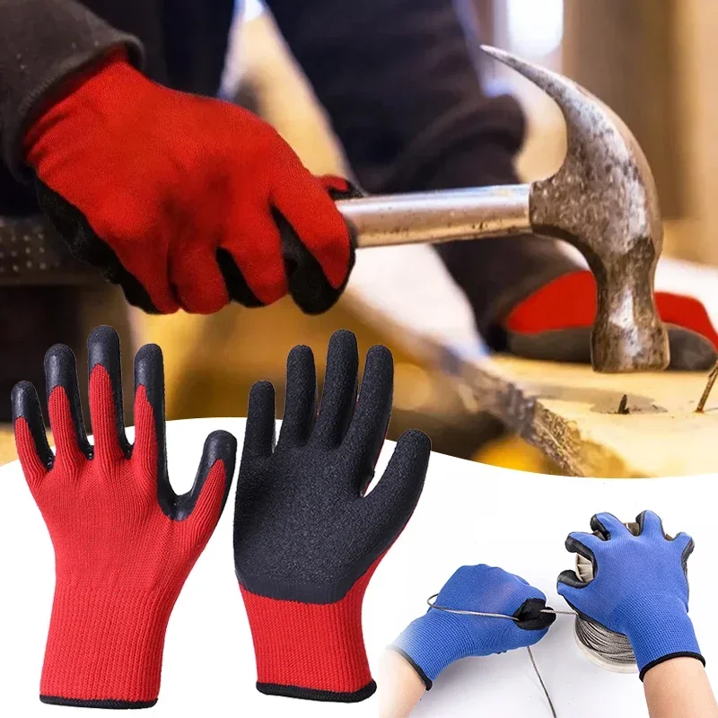 1 Pair Wear-resistant Non-slip Protective Gloves Comfortable Nitrile Coated Work Gloves Gardening Construction Workers Tools
1 Pair Wear-resistant Non-slip Protective Gloves Comfortable Nitrile Coated Work Gloves Gardening Construction Workers Tools