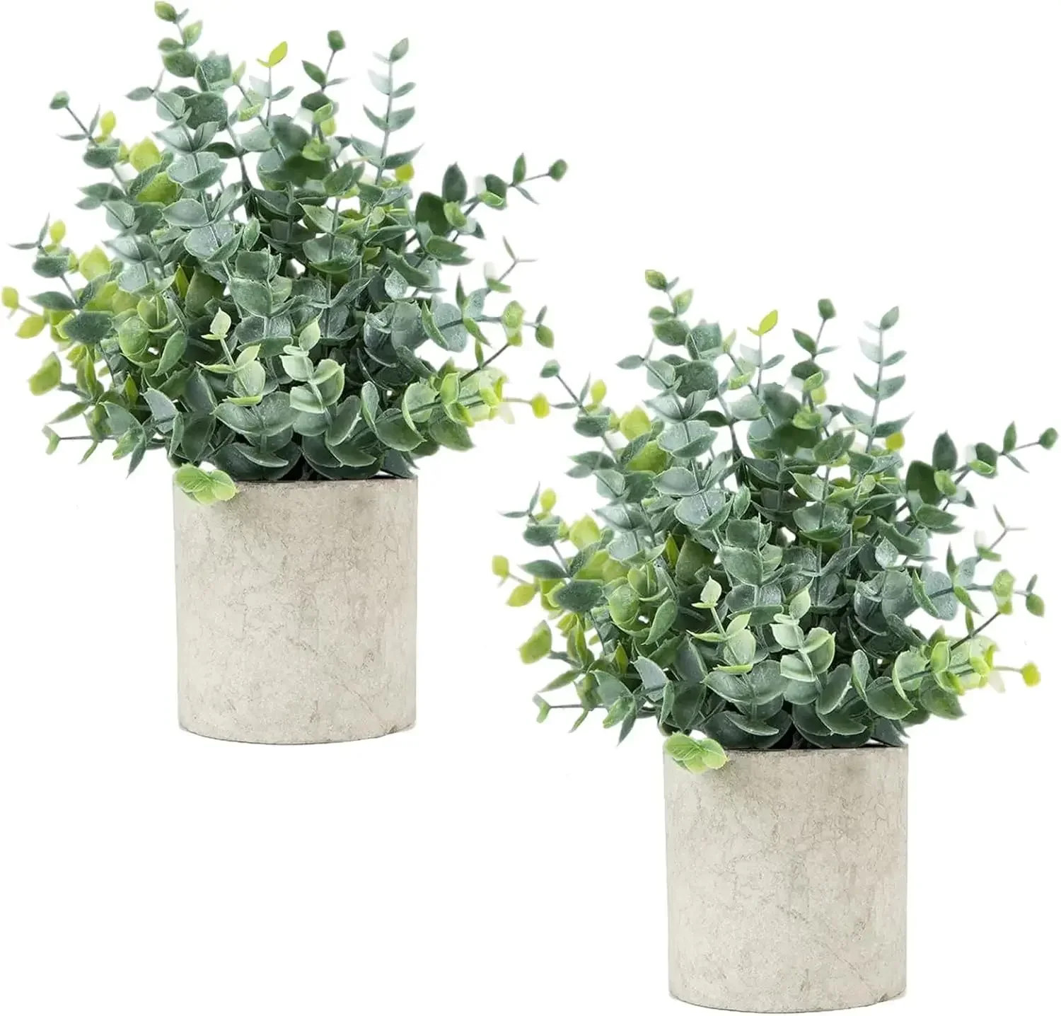 2 Pcs Small Fake Plants Eucalyptus, Artificial Plants Indoor for Shelf, Potted Eucalyptus Plants for Home/Bathroom/Pottery Barn/Desk/Farmhouse/Coffee Table Decor (Sage Green)
2 Pcs Small Fake Plants Eucalyptus, Artificial Plants Indoor for Shelf, Potted Eucalyptus Plants for Home/Bathroom/Pottery Barn/Desk/Farmhouse/Coffee Table Decor (Sage Green)