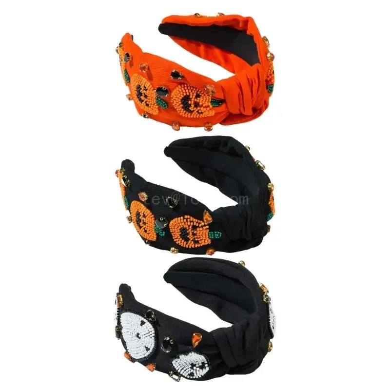 Halloween Party Headband Funny Specter Hairband with Pumpkin Headwear Pumpkin Creative Headband for Makeup
Halloween Party Headband Funny Specter Hairband with Pumpkin Headwear Pumpkin Creative Headband for Makeup