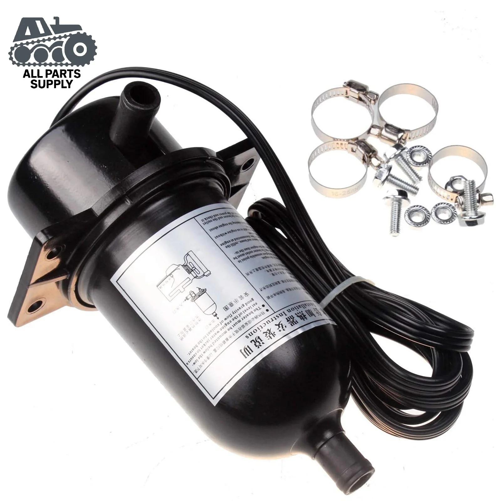 Engine Block Heater 590-893 590893 1500 Watt 120 Volt 1500W For Perkins 1103 1104 1106 Caterpillar / FG Wilson Dynamo
Engine Block Heater 590-893 590893 1500 Watt 120 Volt 1500W For Perkins 1103 1104 1106 Caterpillar / FG Wilson Dynamo